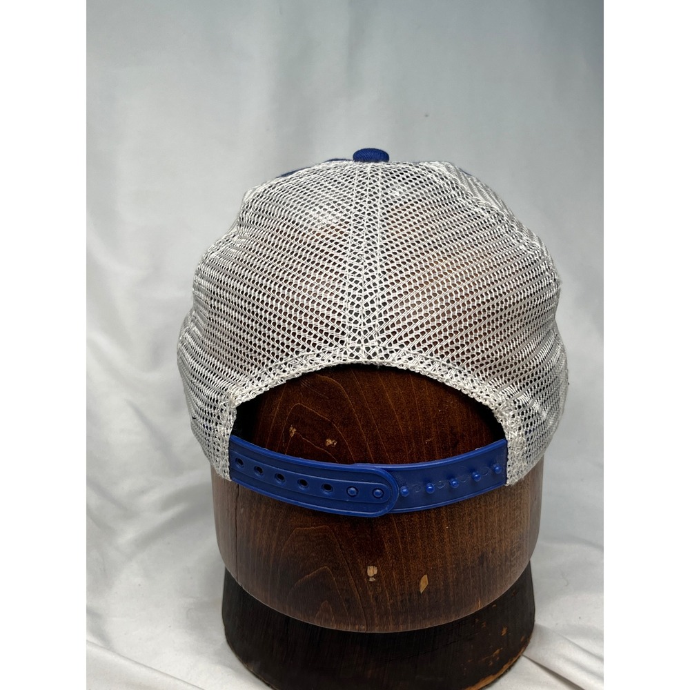 Fanatics Tampa Bay Lightning NHL Trucker Hat Blue White Mesh Snapback Cap 2018 - Picture 2 of 10